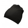 Bawełniana czapka zimowa w kolorze czarnym